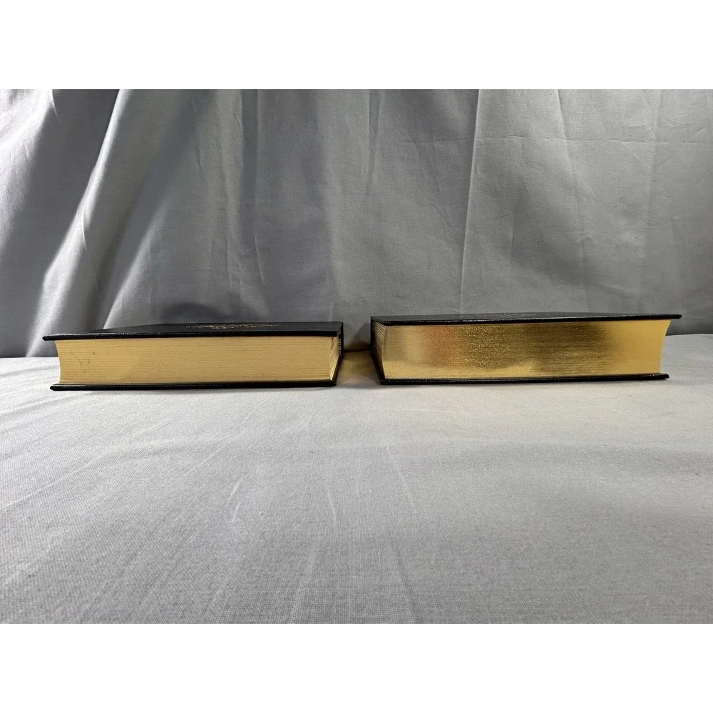 Pistols & Revolvers Vol I and Rifles Vol II Leather bound Books NRA
